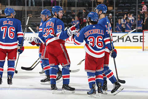 NEW YORK, NY – OCTOBER 31: Mats Zuccarello