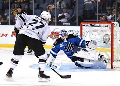 ONTARIO, CALIFORNIA – JANUARY 27: Kasimir Kaskisuo #30 of the North Division  . (Photo by Harry How/Getty Images)