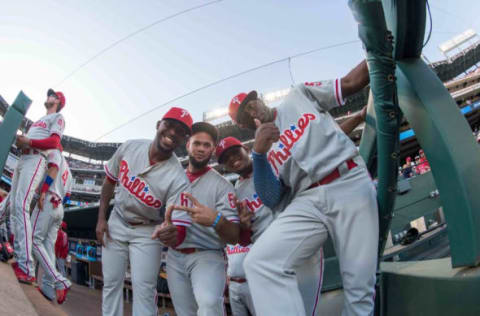 Currently, This Group Might Not Have the Closer the Phils Need. Photo by Jerome Miron – USA TODAY Sports.