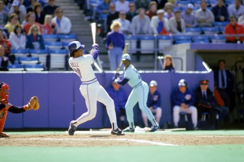 George Bell, Toronto Blue Jays (Photo by Gray Mortimore/Getty Images)