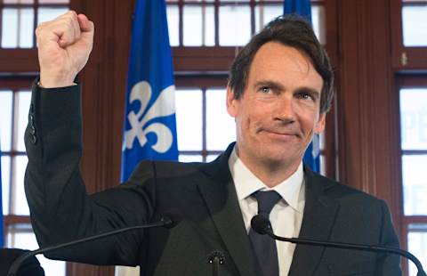 President and CEO of Québecor Pierre-Karl Péladeau