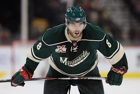 Brent Burns #8 of the Minnesota Wild (Photo by Jeff Gross/Getty Images)