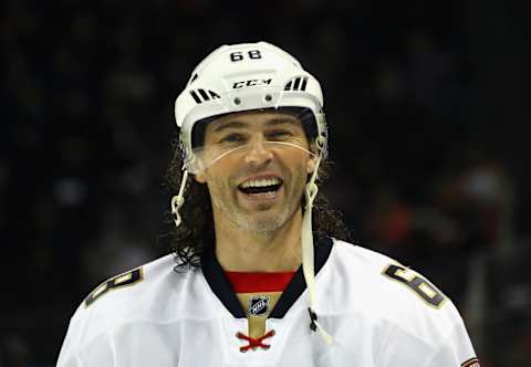 Jaromir Jagr (Photo by Bruce Bennett/Getty Images)