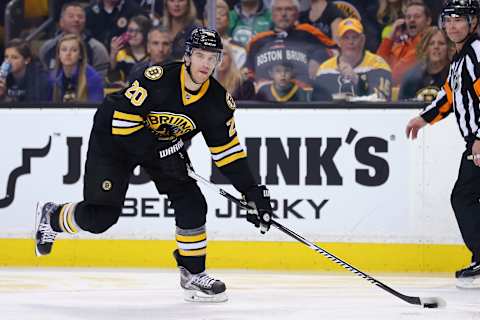 Daniel Paille #20 of the Boston Bruins. (Photo by Maddie Meyer/Getty Images)