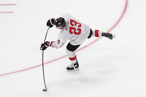 EDMONTON, AB – DECEMBER 26: Austrian National Team, Marco Rossi #23. (Photo by Codie McLachlan/Getty Images)