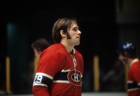 1974; Goalie Ken Dryden #29 of the Montreal Canadiens. (Photo by Melchior DiGiacomo/Getty Images)