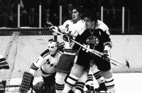 2004 Season: Player Phil Esposito And Player Phil Esposito. (Photo by Bruce Bennett Studios/Getty Images)