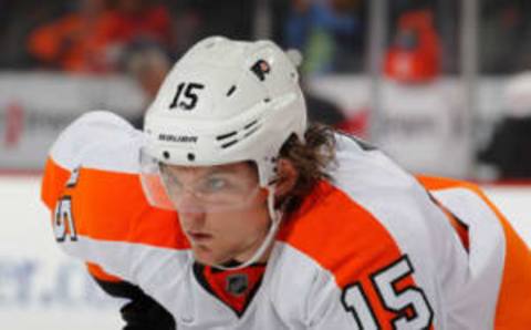 Tye McGinn, Philadelphia Flyers (Photo by Paul Bereswill/Getty Images)