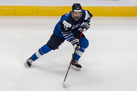 Brad Lambert #33 of Finland. (Photo by Codie McLachlan/Getty Images)