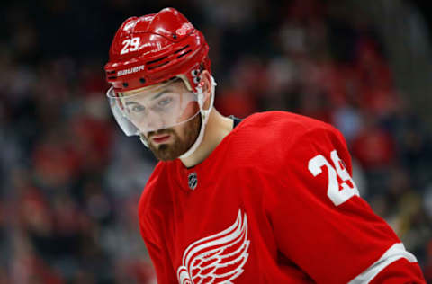 Brendan Perlini #29, Detroit Red Wings Mandatory Credit: Raj Mehta-USA TODAY Sports