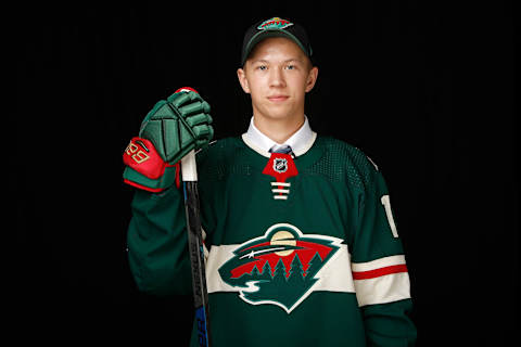 Matthew Boldy, Minnesota Wild. (Photo by Kevin Light/Getty Images)