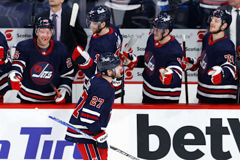 Winnipeg Jets, Nikolaj Ehlers (27), (Mandatory Credit: James Carey Lauder-USA TODAY Sports)