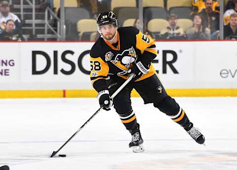 PITTSBURGH, PA – FEBRUARY 19: Kris Letang