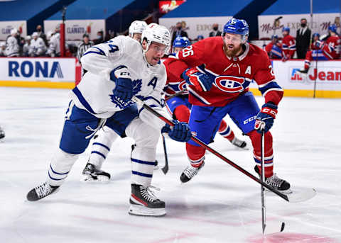 Auston Matthews #34 of the Toronto Maple Leafs. (Photo by Minas Panagiotakis/Getty Images)