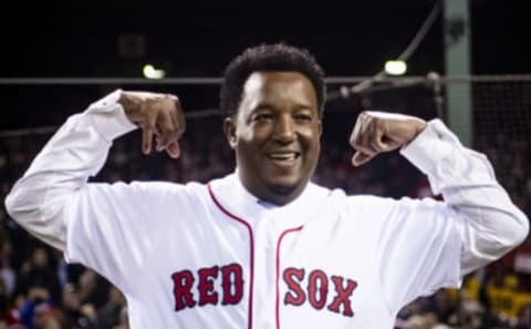 Pedro Martinez. (Photo by Billie Weiss/Boston Red Sox/Getty Images)