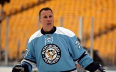 PITTSBURGH, PA – DECEMBER 31: Paul Coffey #77 of the Pittsburgh Penguins skates against the Washington Capitals during the 2011 NHL Winter Classic Alumni Game on December 31, 2010 at Heinz Field in Pittsburgh, Pennsylvania. (Photo by Justin K. Aller/Getty Images)