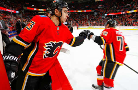 CALGARY, AB – FEBRUARY 1: Johnny Gaudreau