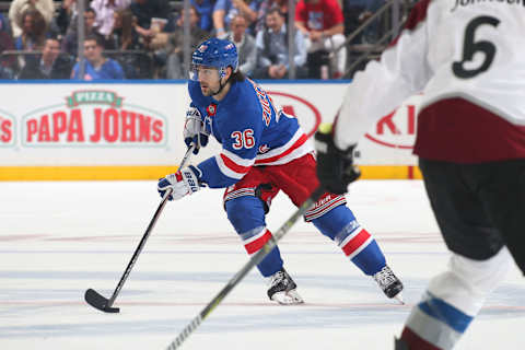 NEW YORK, NY – OCTOBER 05: Mats Zuccarello