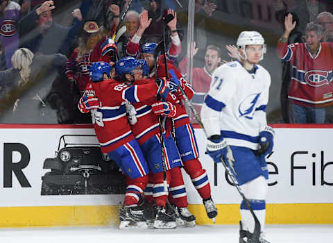 MONTREAL, QC – APRIL 2: Montreal Canadiens (Photo by Francois Lacasse/NHLI via Getty Images)