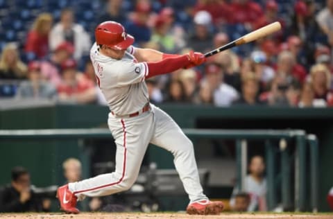 Hoskins could propel the Phillies toward a Wild Card berth. Photo by Mitchell Layton/Getty Images.