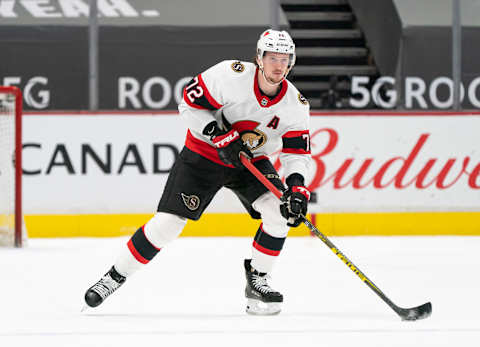 Thomas Chabot #72 of the Ottawa Senators (Photo by Rich Lam/Getty Images)