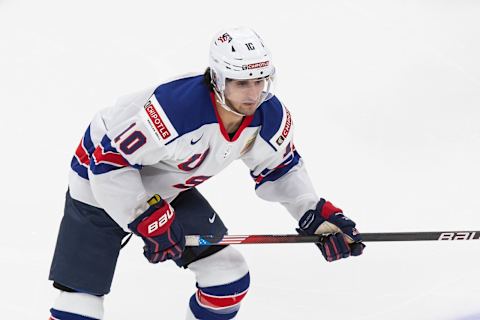 Matthew Beniers #10 of the United States (Photo by Codie McLachlan/Getty Images)