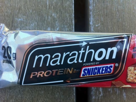 A Marathon bar.