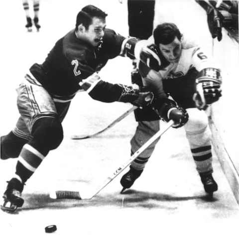 Park (#2) finished second in the Norris Trophy voting to Bobby Orr four times (Photo by Bruce Bennett Studios/Getty Images)