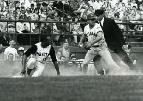 Chicago Cubs third baseman Ron Santo. Mandatory Credit: Malcolm Emmons-USA TODAY Sports