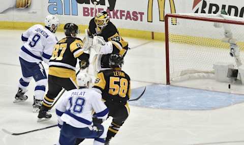 May 22, 2016; Pittsburgh, PA, USA; Tampa Bay Lightning center 