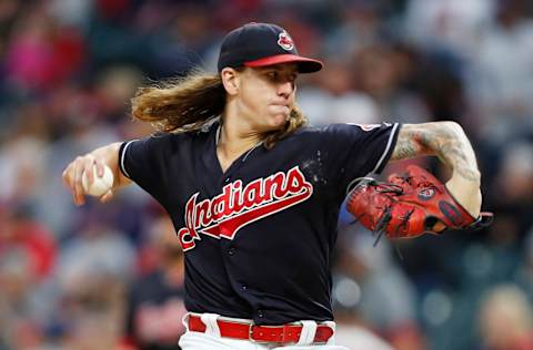 CLEVELAND, OH – SEPTEMBER 22: Mike Clevinger #52 of the Cleveland Indians pitches against the Boston Red Sox in the first inning at Progressive Field on September 22, 2018 in Cleveland, Ohio. (Photo by David Maxwell/Getty Images)