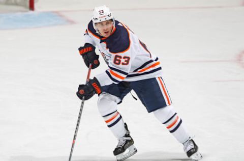 Tyler Ennis #63, Edmonton Oilers (Photo by Claus Andersen/Getty Images)