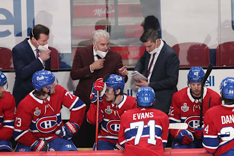 Montreal Canadiens interim head coach Dominique Ducharme: (Jean-Yves Ahern-USA TODAY Sports)