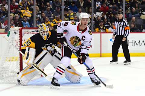 Matt Murray #30 of the Pittsburgh Penguins (Photo by Matt Kincaid/Getty Images)