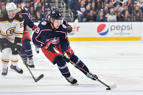 COLUMBUS, OH – MAY 2: Ryan Dzingel #19 (Photo by Jamie Sabau/NHLI via Getty Images)