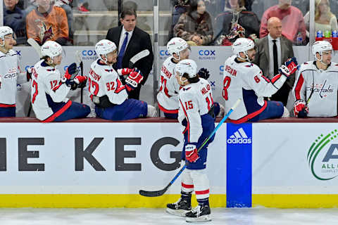 Sonny Milano, Washington Capitals Mandatory Credit: Matt Kartozian-USA TODAY Sports