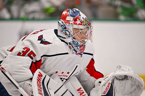 Darcy Kuemper, Washington Capitals Mandatory Credit: Jerome Miron-USA TODAY Sports