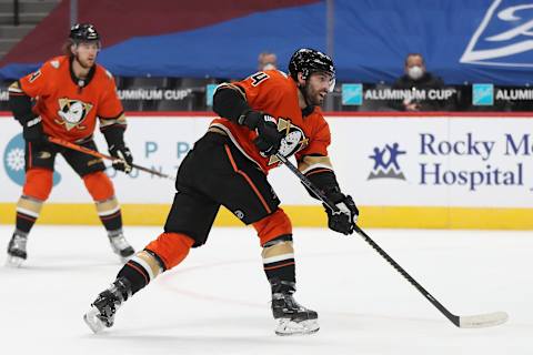 Adam Henrique #14 of the Anaheim Ducks (Photo by Matthew Stockman/Getty Images)