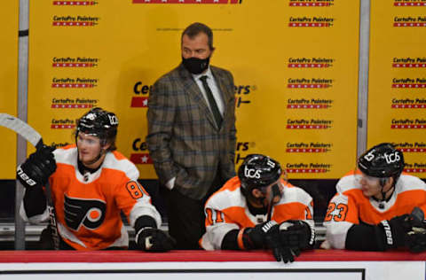 Alain Vigneault, Philadelphia Flyers (Mandatory Credit: Eric Hartline-USA TODAY Sports)