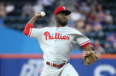 De Los Santos will return to the rotation after the All-Star Game if Pivetta continues to struggle. Photo by Al Bello/Getty Images.