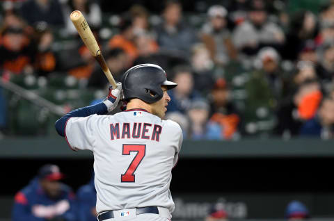 BALTIMORE, MD – MARCH 31: Joe Mauer