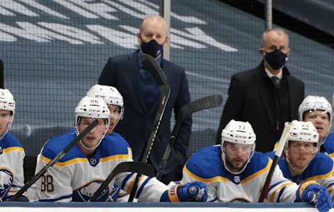 Head coach Ralph Krueger of the Buffalo Sabres. (Photo by Bruce Bennett/Getty Images)