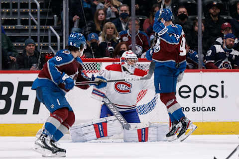 Jan 22, 2022; Denver, Colorado, USA; Montreal Canadiens. Mandatory Credit: Isaiah J. Downing-USA TODAY Sports