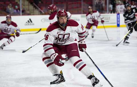 AMHERST, MA – NOVEMBER 9: Cale Makar