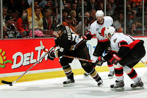 ANAHEIM, CA – MAY 30: Samuel Pahlsson #26 of the Anaheim Ducks (Photo by Jeff Gross/Getty Images)