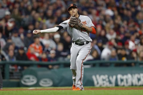 Machado will be seeking a shortstop position after this season. Photo by David Maxwell/Getty Images.