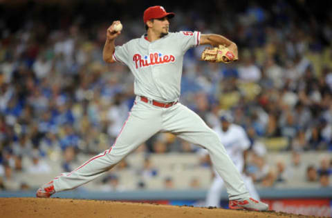 Eflin Will Make His First Start This Year in New York. Photo by Gary A. Vasquez – USA TODAY Sports.