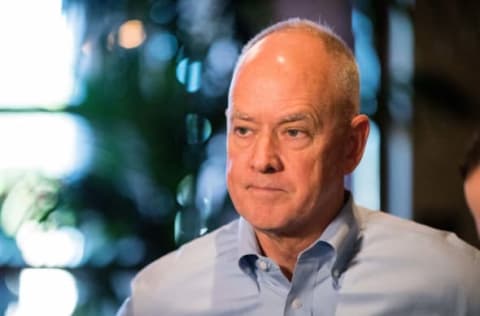 Nov 8, 2016; Scottsdale, AZ, USA; New York Mets general manager Sandy Alderson during the MLB general managers meeting at the Omni Scottsdale Resort. Mandatory Credit: Mark J. Rebilas-USA TODAY Sports