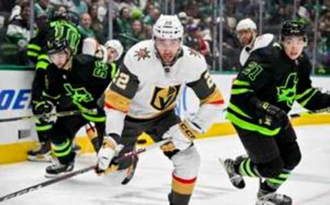 Vegas Golden Knights right wing Michael Amadio (Jerome Miron-USA TODAY Sports)