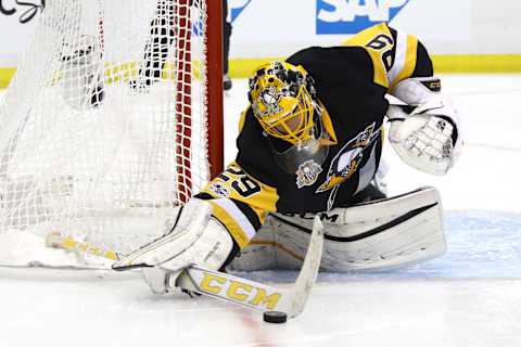 Pittsburgh Penguins, Marc-Andre Fleury (Photo by Bruce Bennett/Getty Images)